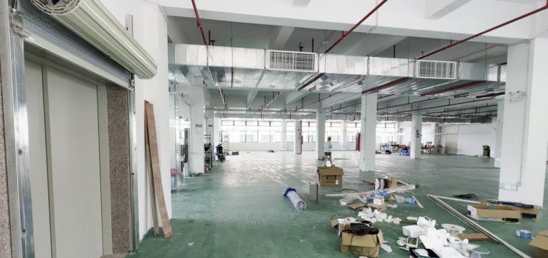 淘宝电商800平方起分，大岭楼上精装修1500平方8元