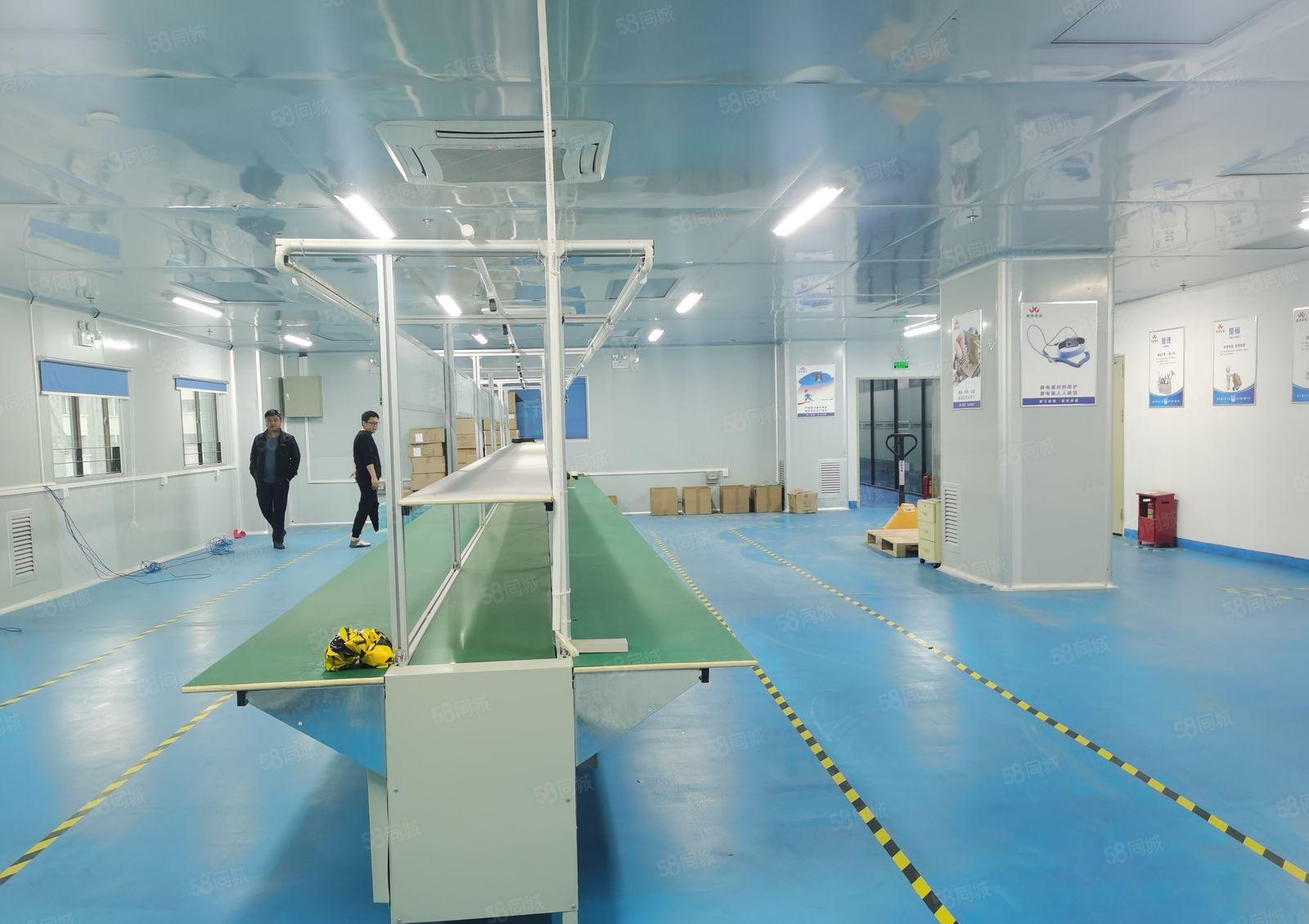 大浪华荣路红本产业园新出楼上1100平精装厂房形象好配套完善