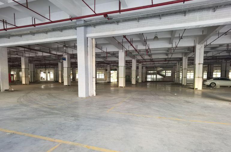 龙华地铁口红本独院厂房6500平方可分租带丙二类消防可办环评