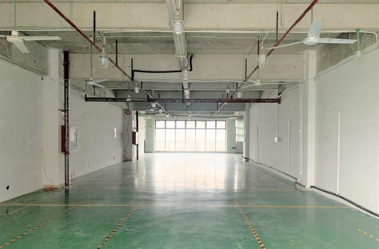 龙华大浪红本厂房1600平带精装修办公室仓库出租可分租易招工