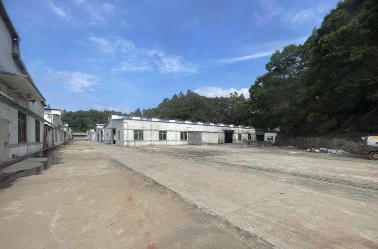 龙华观澜1000平方米独栋单层钢构厂房出租，空地大