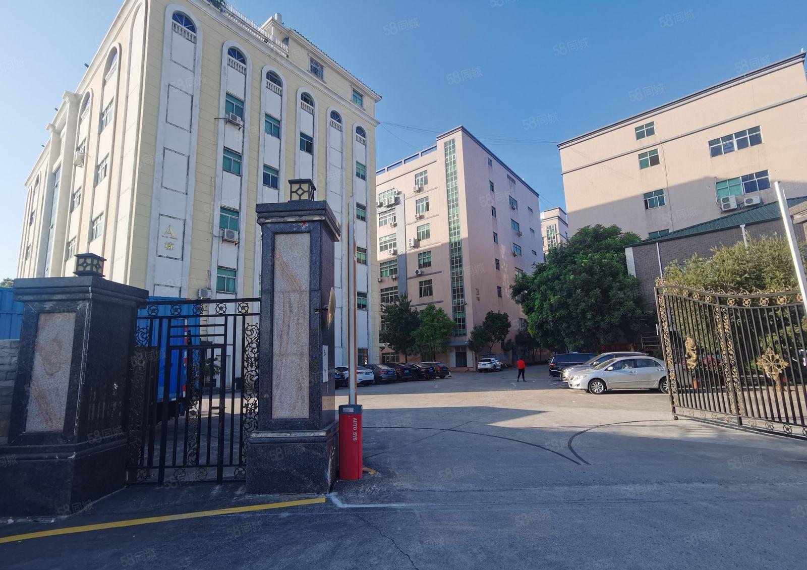 章阁主干道边原房东大型园区楼上带装修厂房出租，面积550平米