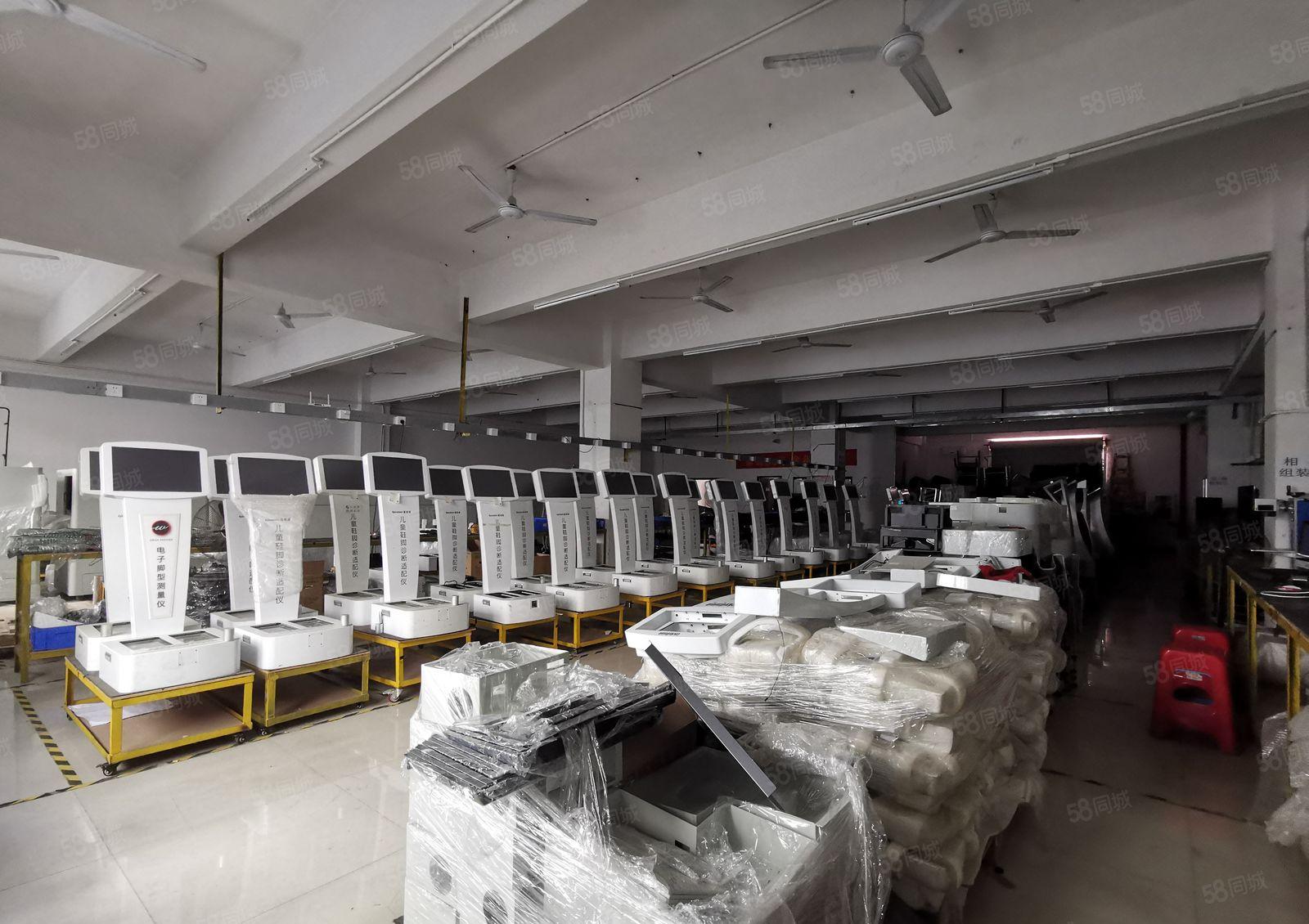 龙华龙军工业园2000平带精装修办公室仓库一楼厂房出租可分租