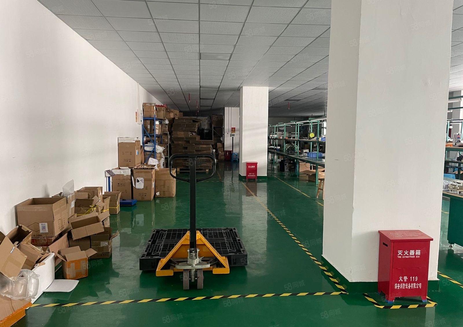 龙华大浪华荣路鹏腾达工业区新出600平厂房出租精装修楼上仓库