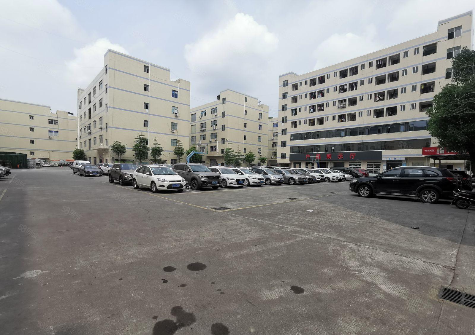 龙华汽车站旁原房东工业园1100平带精装修一楼厂房出租可分租