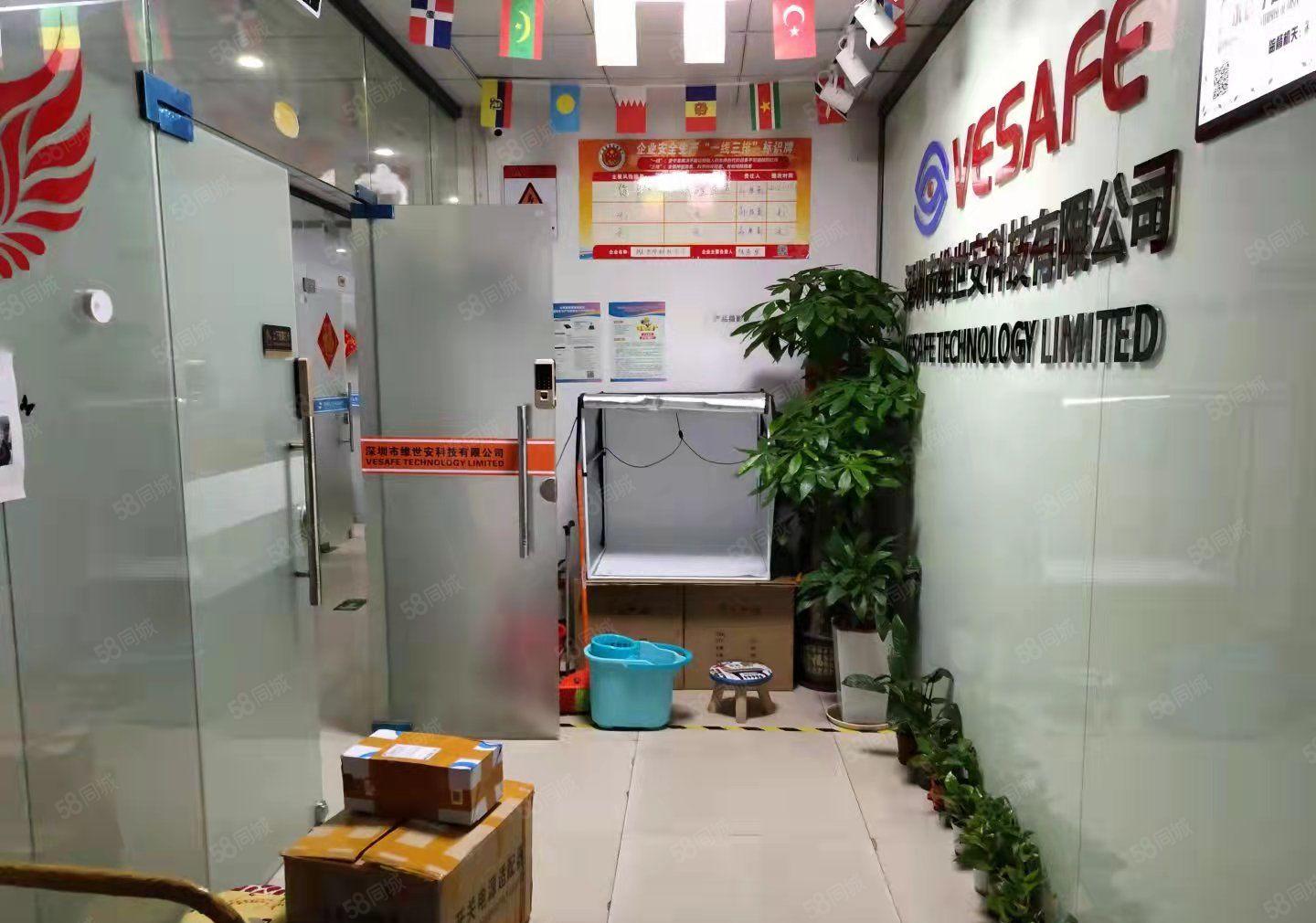 龙华上塘上芬地铁口楼上小面积236平办公厂房出租