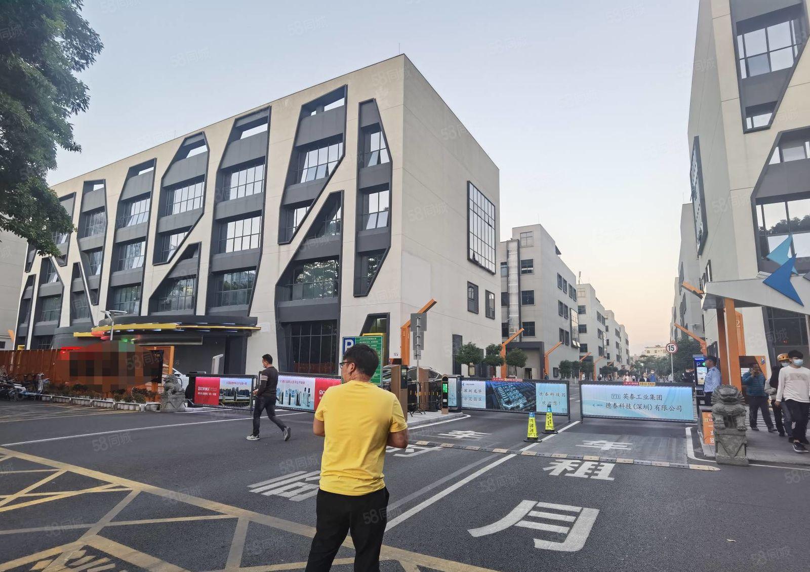 龙华大浪地铁口原房东厂房出租整栋6500平四层带精装