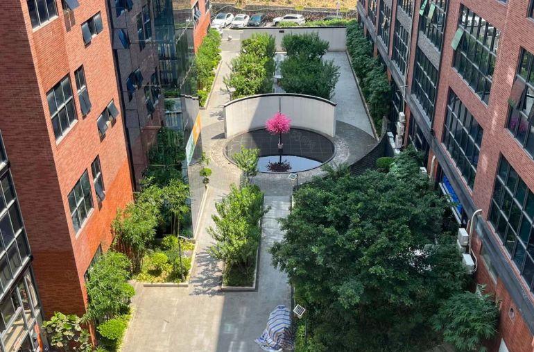 龙华民治地铁口园区329平带精装修带空调厂房办公室出租