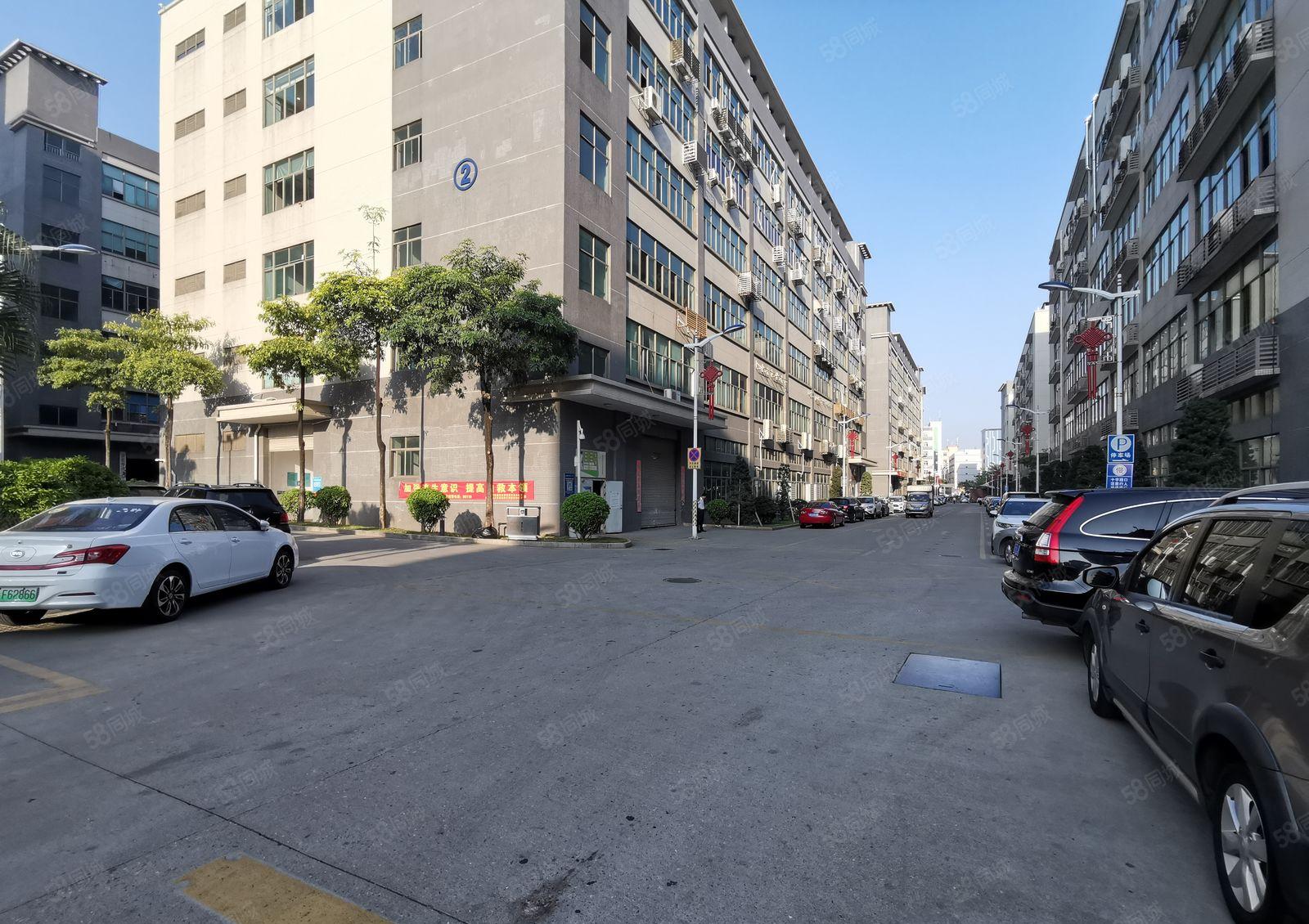 龙华大浪联建原房东工业园1600平带精装修一楼厂房出租可分租