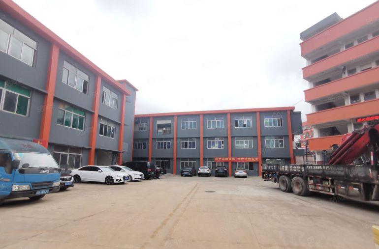 观澜梅观高速口原房东红本独栋厂房1155平，单层面积385平