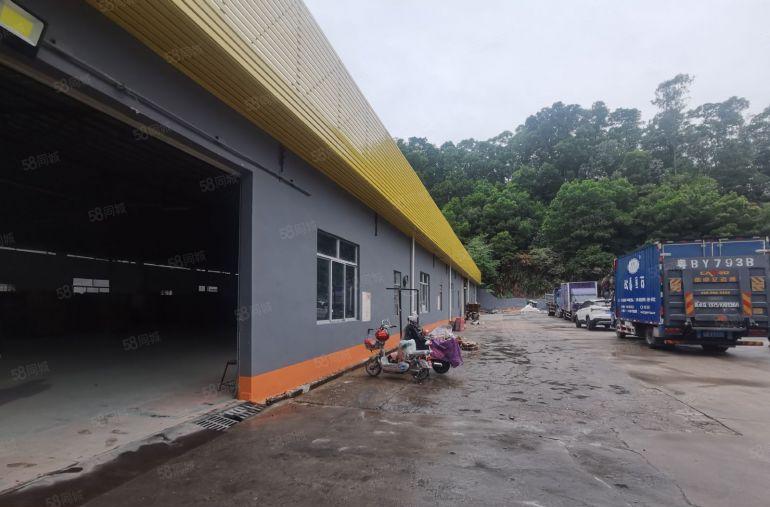 观澜新田观平路边单一层厂房出租2300平米，靠近坂田和平湖