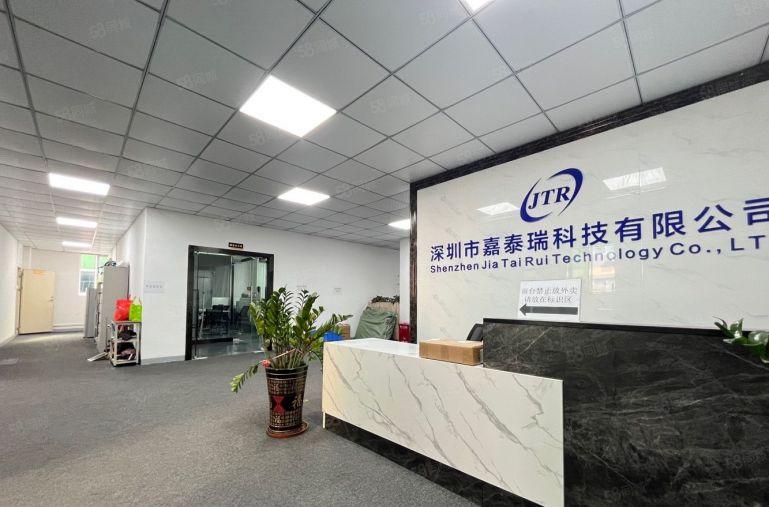 龙华汽车站旁原房东整层1460平厂房出租精装办公室带无尘车间