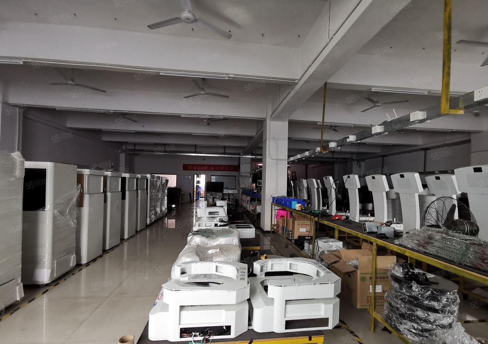 龙华龙军工业园2000平带精装修办公室仓库一楼厂房出租可分租