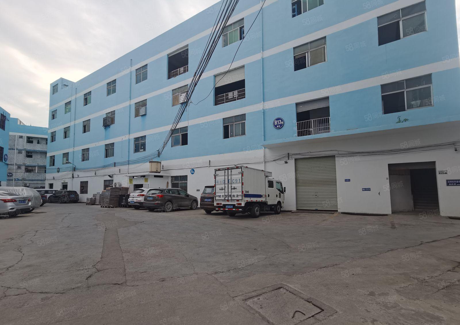 观澜松元大布头昌玮工业区楼上680平米厂房出租，各种面积都有