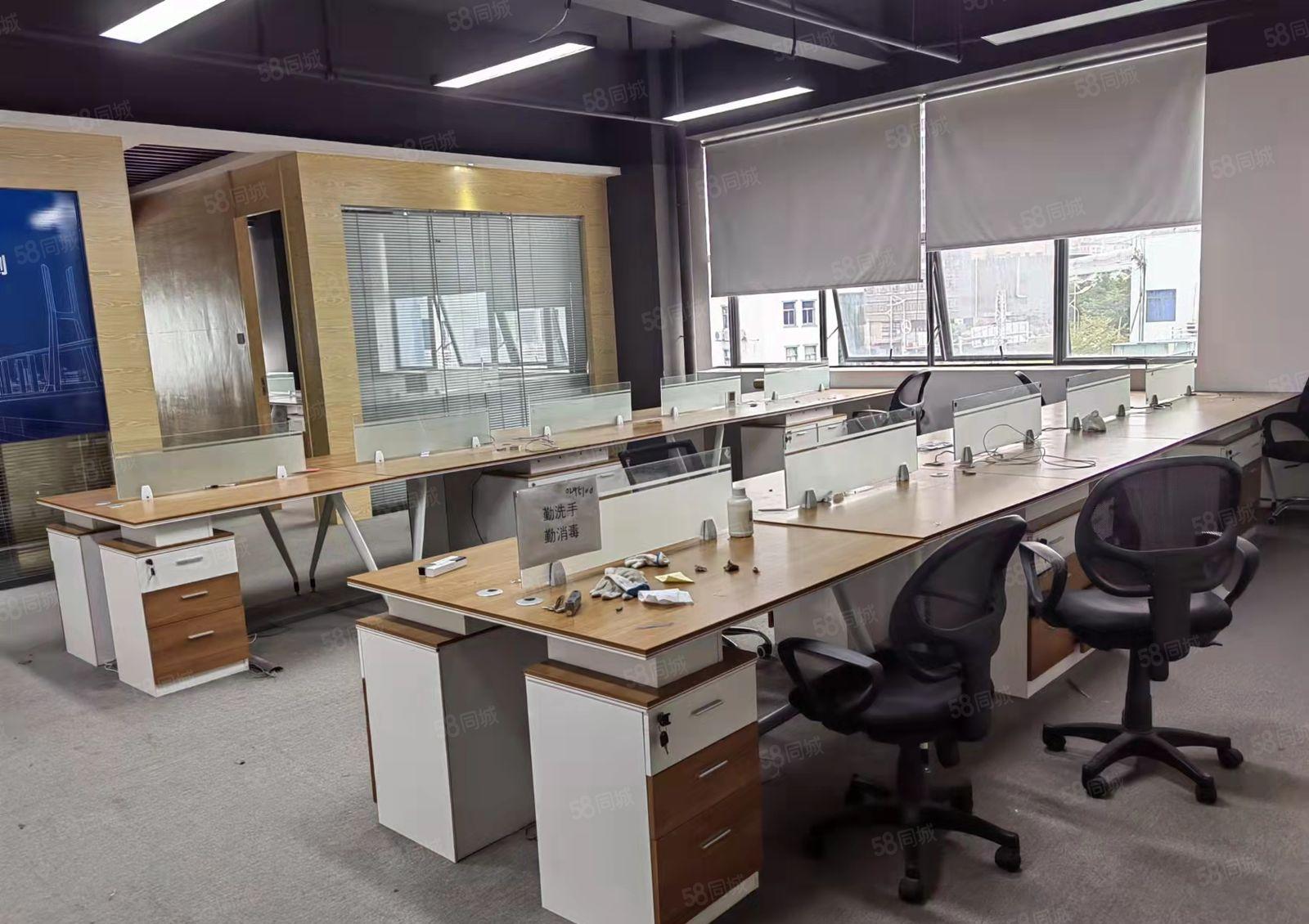 龙华大浪元芬地铁口楼上整层1000平精装办公厂房出租