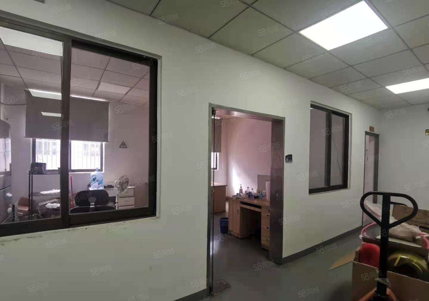 可大小分租！观澜新田工业园二楼1600平精装独院厂房出租