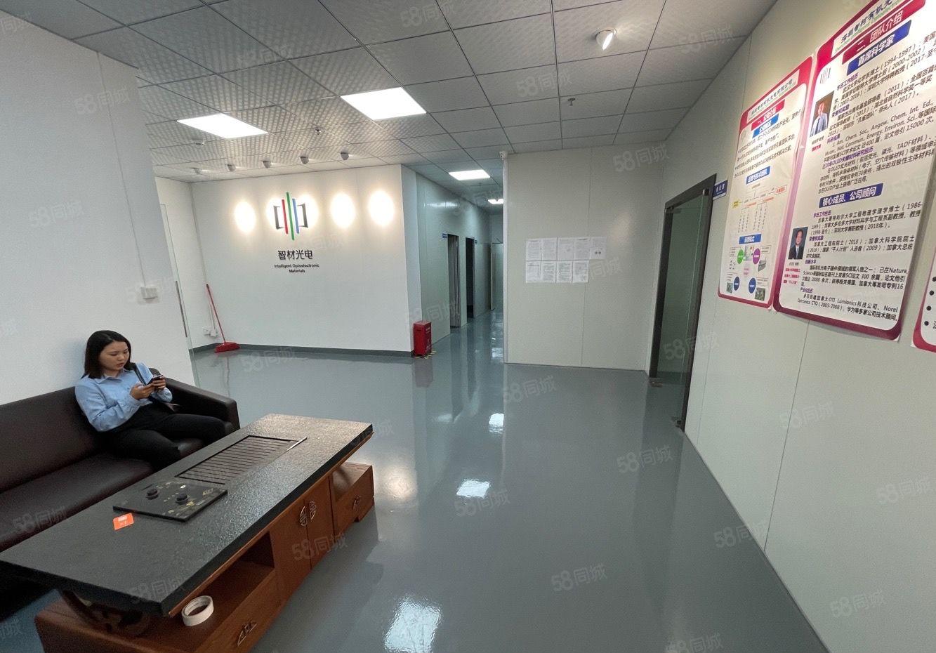 龙华大浪高新工业园2楼782平精装修带无尘厂房出租可办环评