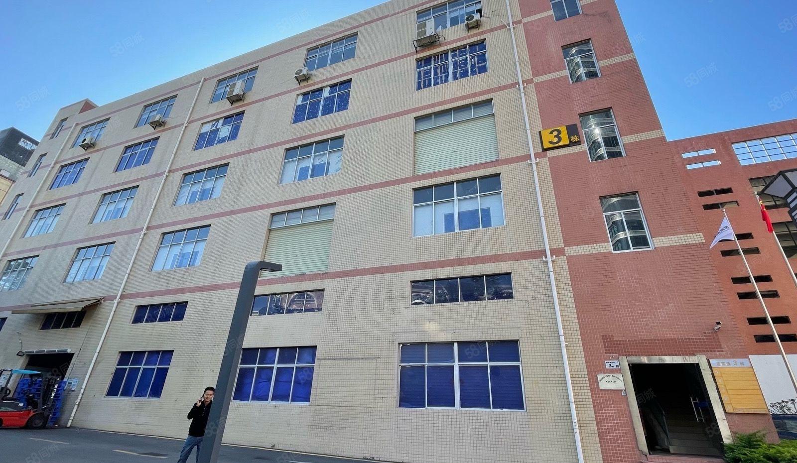 龙华大浪工业园独院独栋5500平方原房东仓库厂房出租可分租