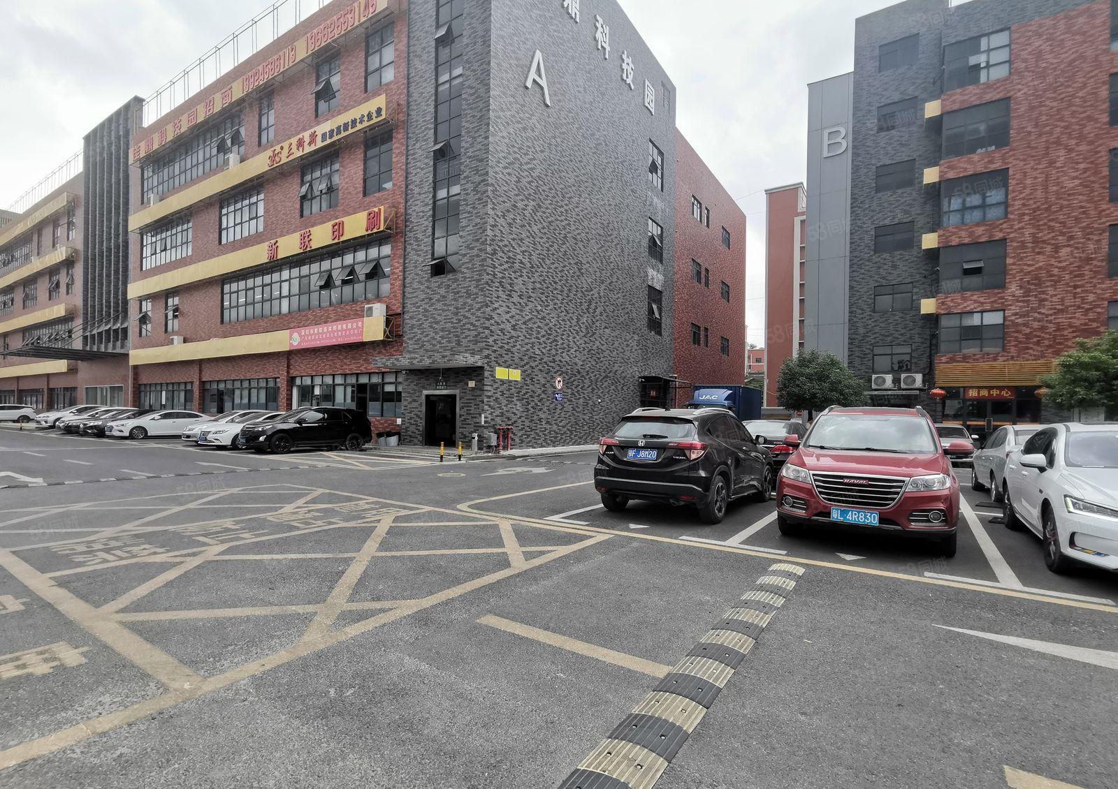 龙华主干道硅谷大院房东直租全新改造产业园100平起租共600