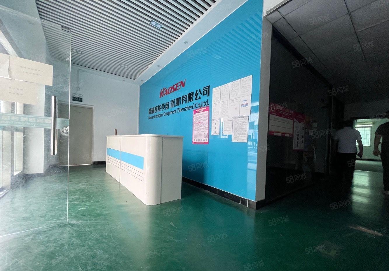 龙华汽车站1400平一楼精装无尘厂房出租，原房东实际面积出租