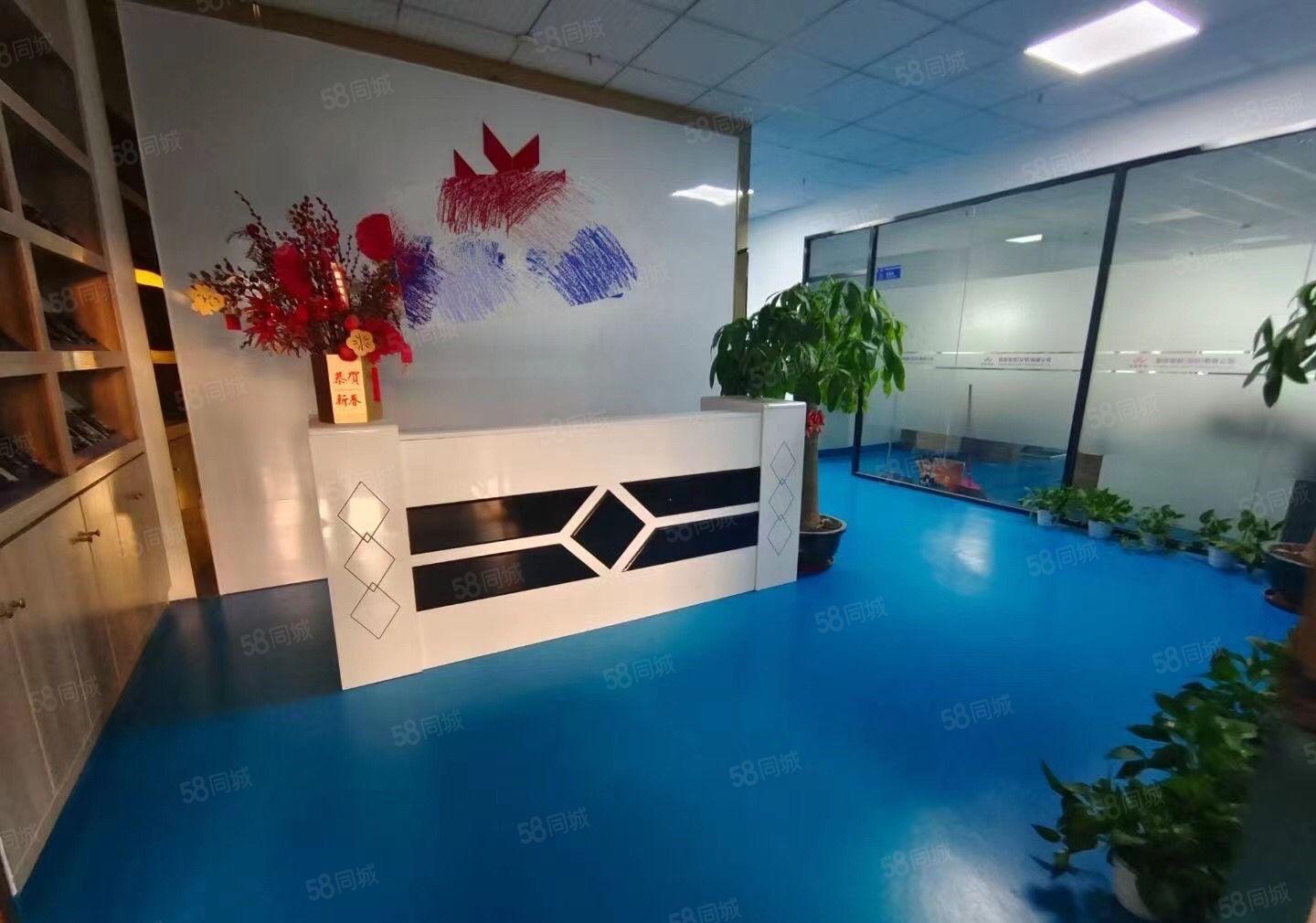 龙华商业中心旁高新产业园楼上1100平带精装厂房出租