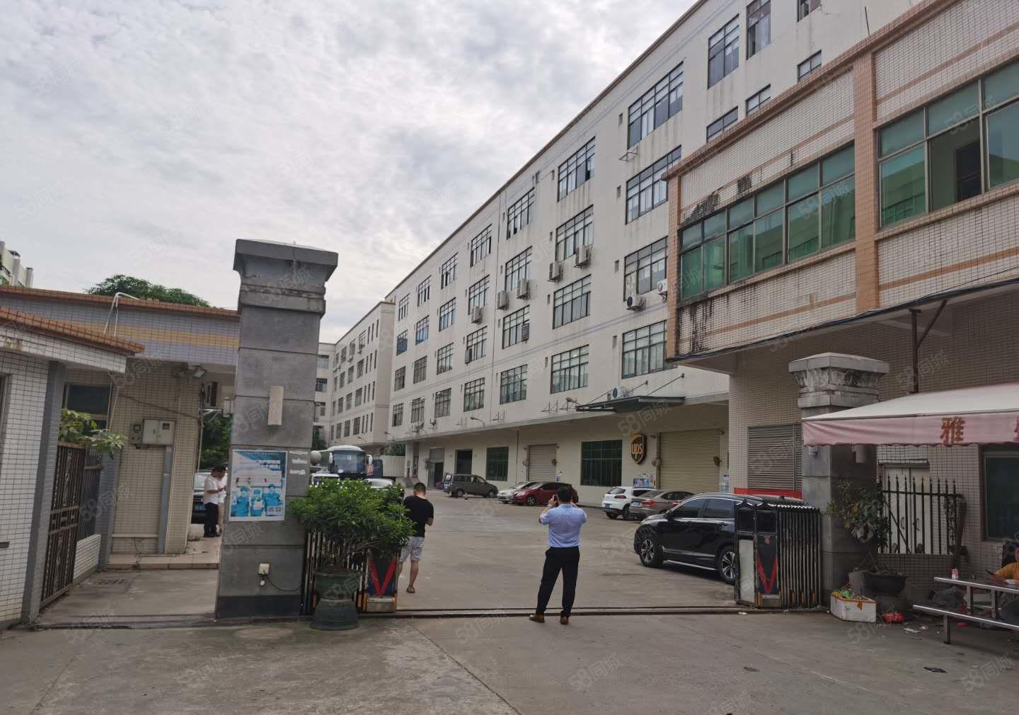 300平分租龙华大浪工业区独院6000平厂房仓库出租1楼分租