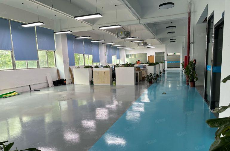 观澜高速口2000平方豪华精装修工业园红本厂房出租无转让费