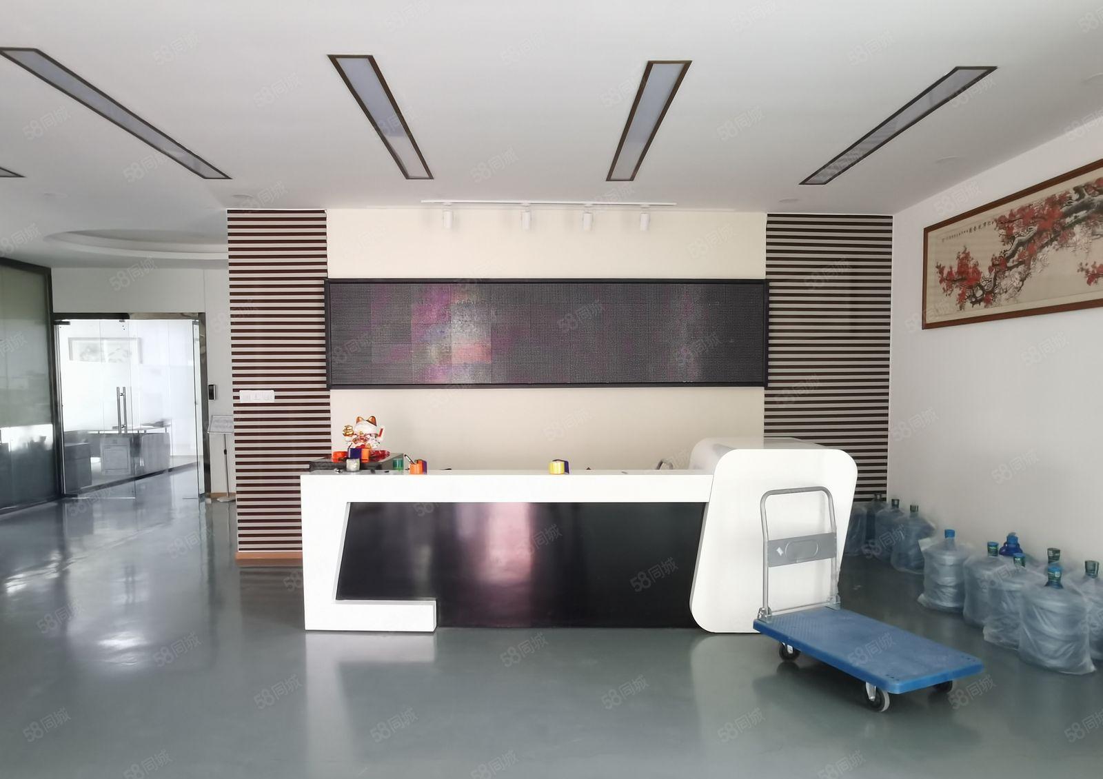 观澜松元原房东750平方整层豪华装修办公室厂房出租水电齐全