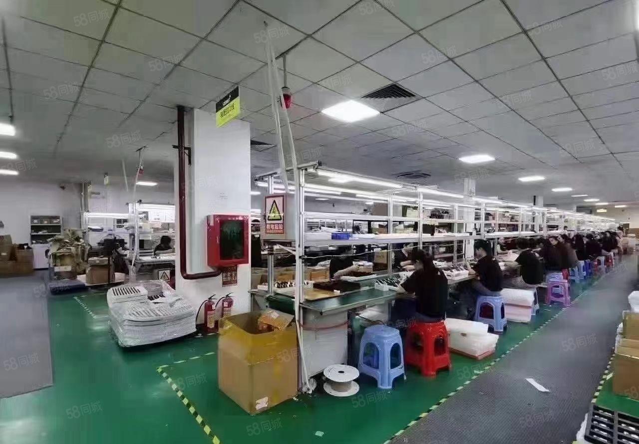 出租，光明田寮工业区2000平精装修红本厂房仓库出租一楼物流