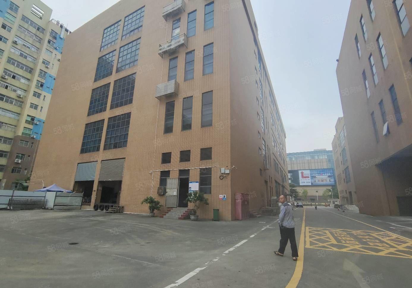 龙华清湖宝能科技园旁边整栋红本原房东厂房出租15000平