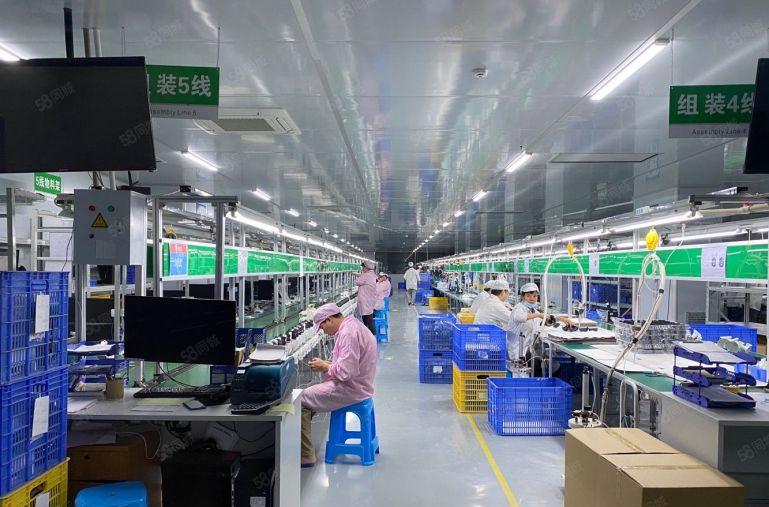 观澜梅观高速口3000平方精装修无尘车间红本厂房出租无转让费