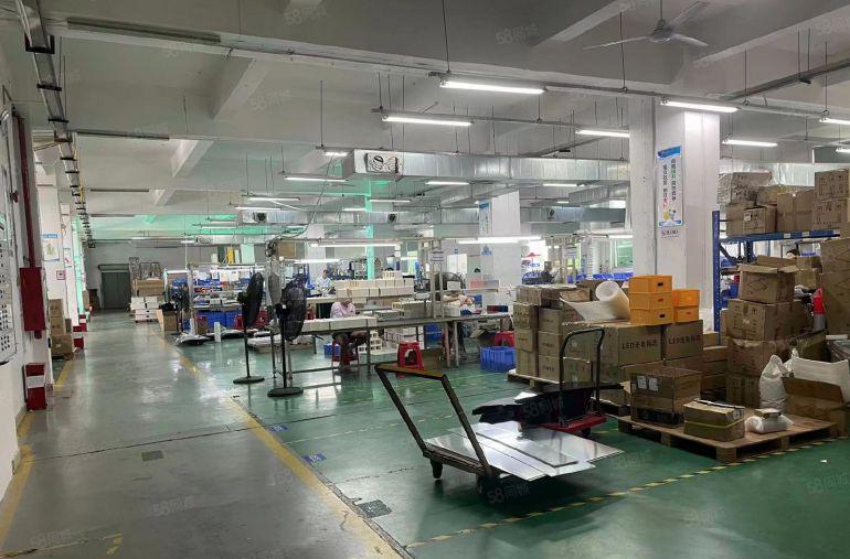 电子厂福音原房东龙华大浪带装修1000平厂房出租可分租