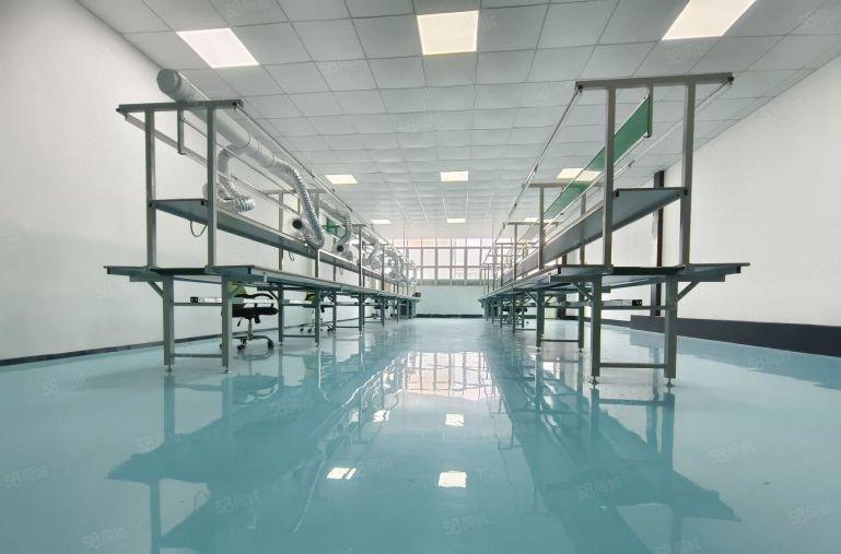 龙华大浪工业区1000平厂房出租200平起分全新地坪漆水电齐