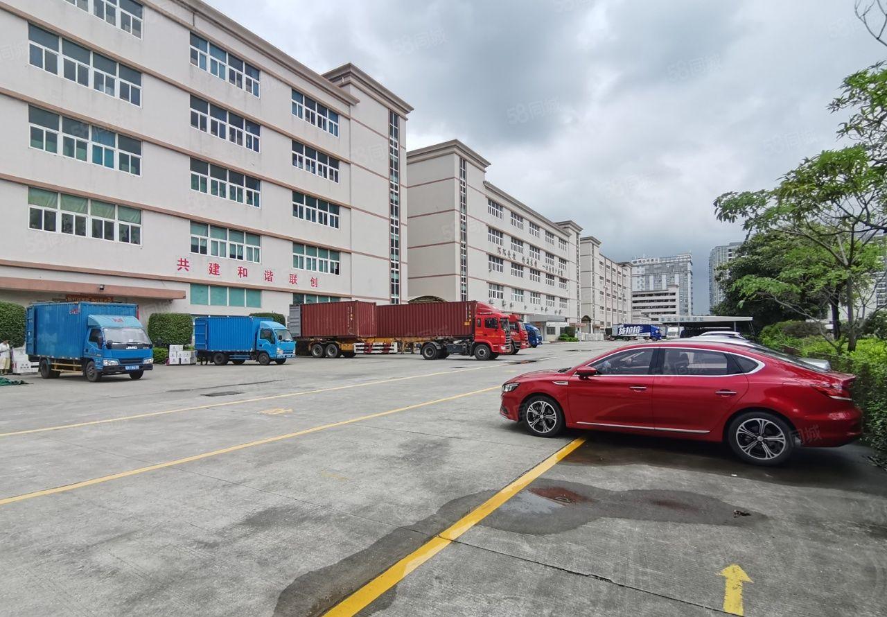 龙华独门独院原房东厂房出租，花园式厂房形象好