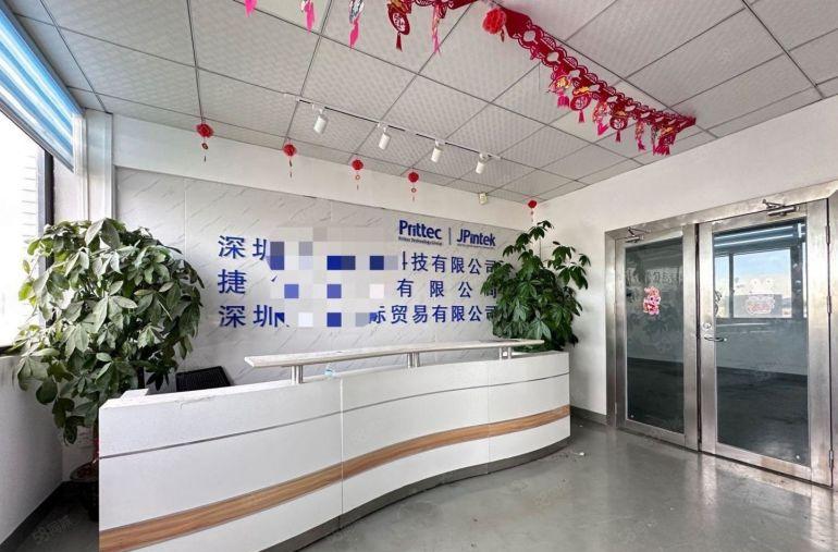 龙华大浪工业区原房东2楼1600平厂房办公出租可分租500平