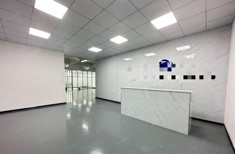 龙华大浪原房东500平现成精装修全新地坪漆红本厂房出租分租