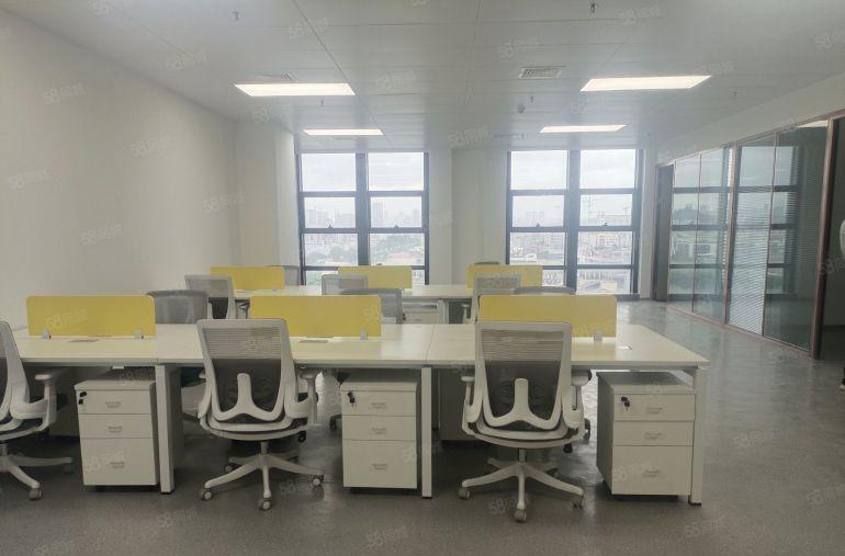 龙华大浪商业中心附近精装修办公室2000平出租可以分租空地大