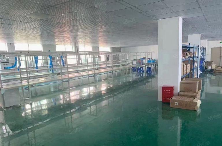 厂房出租观澜主干道旁1400平精装修厂房400平起租可办环评