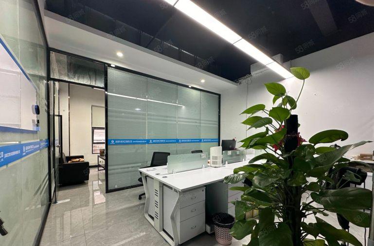 100平起清湖地铁口电商园精装修办公室一楼仓库4000平出租