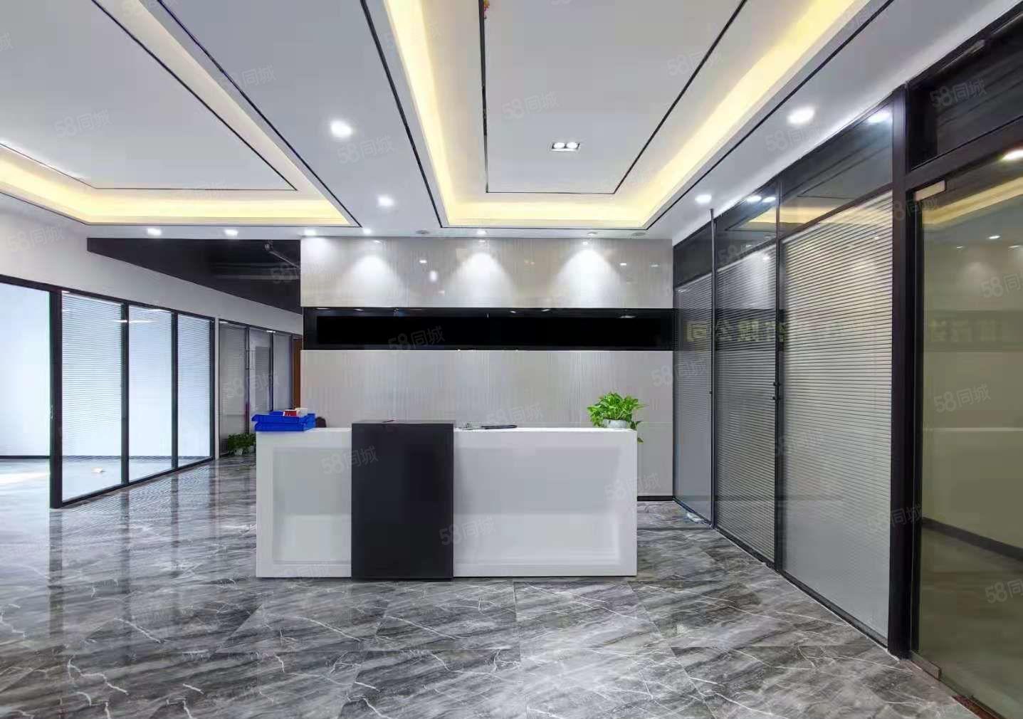 龙华清湖地铁精装修610平适合办公研发电商贸易等，园区形象好