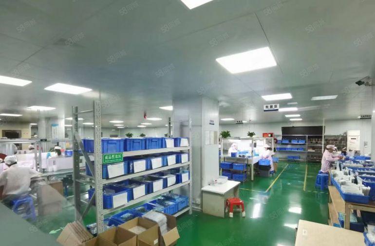 龙华阳台山地铁口旁工业园区楼上精装修办公室厂房1200平出租