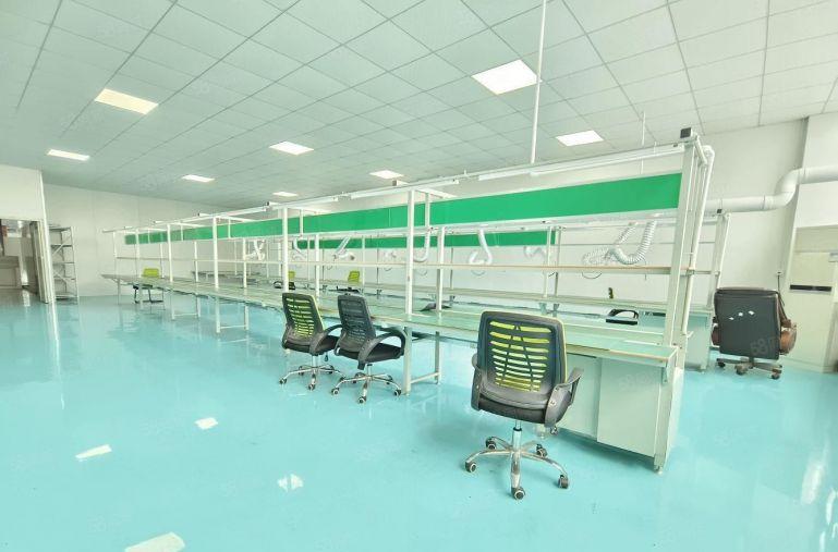 龙华大浪工业区1000平厂房出租200平起分全新地坪漆水电齐