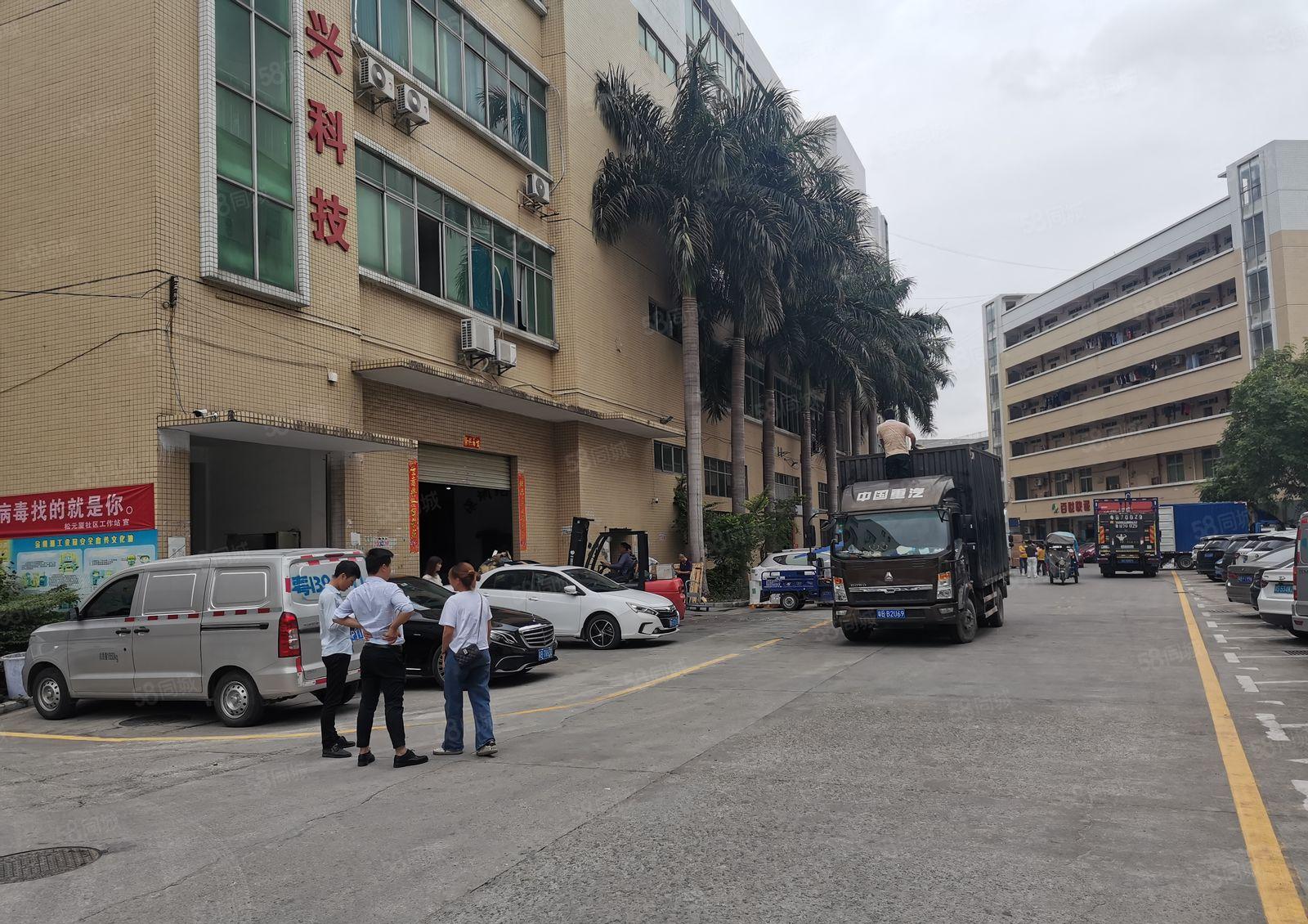 观澜新田原房东楼上400平精装修原房东带红本水电齐全厂房出租