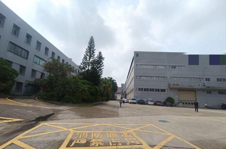 龙华观澜龙观快速路边原房东工业园一楼楼上厂房1000平起出租