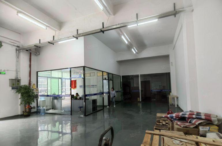 深圳北民治地铁站精装修厂房出租一楼电商办公仓库200平起分租