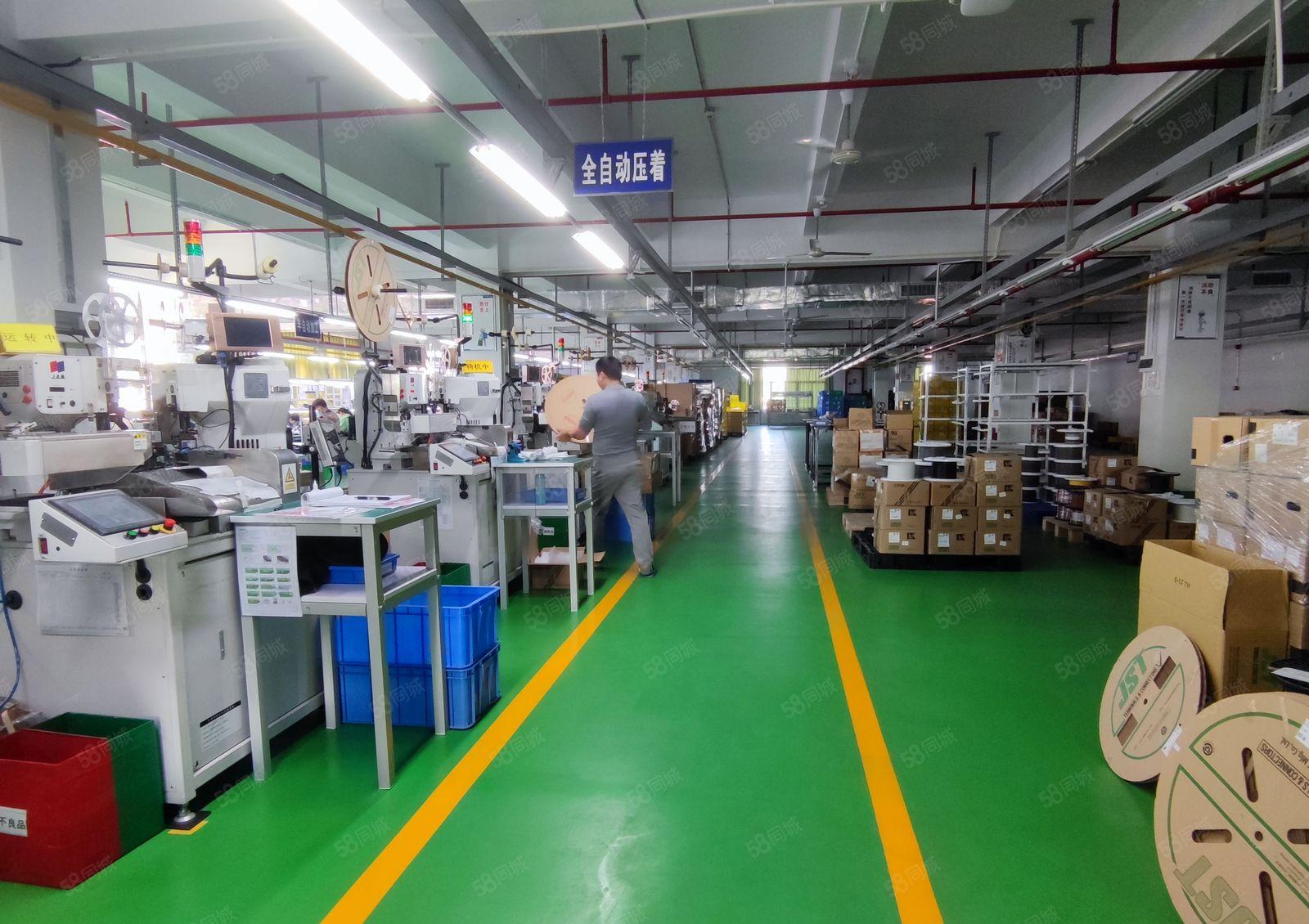 花园式厂房 精装修整层厂房出租3300平方 免转让费