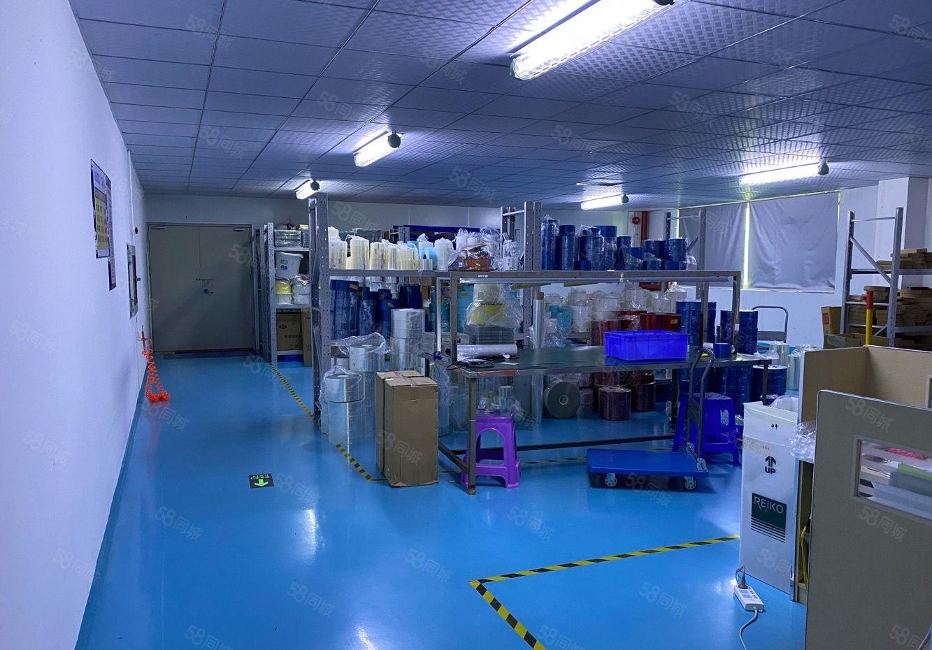 观澜梅观高速口1000平方全新无尘车间厂房仓库出租 无转让费