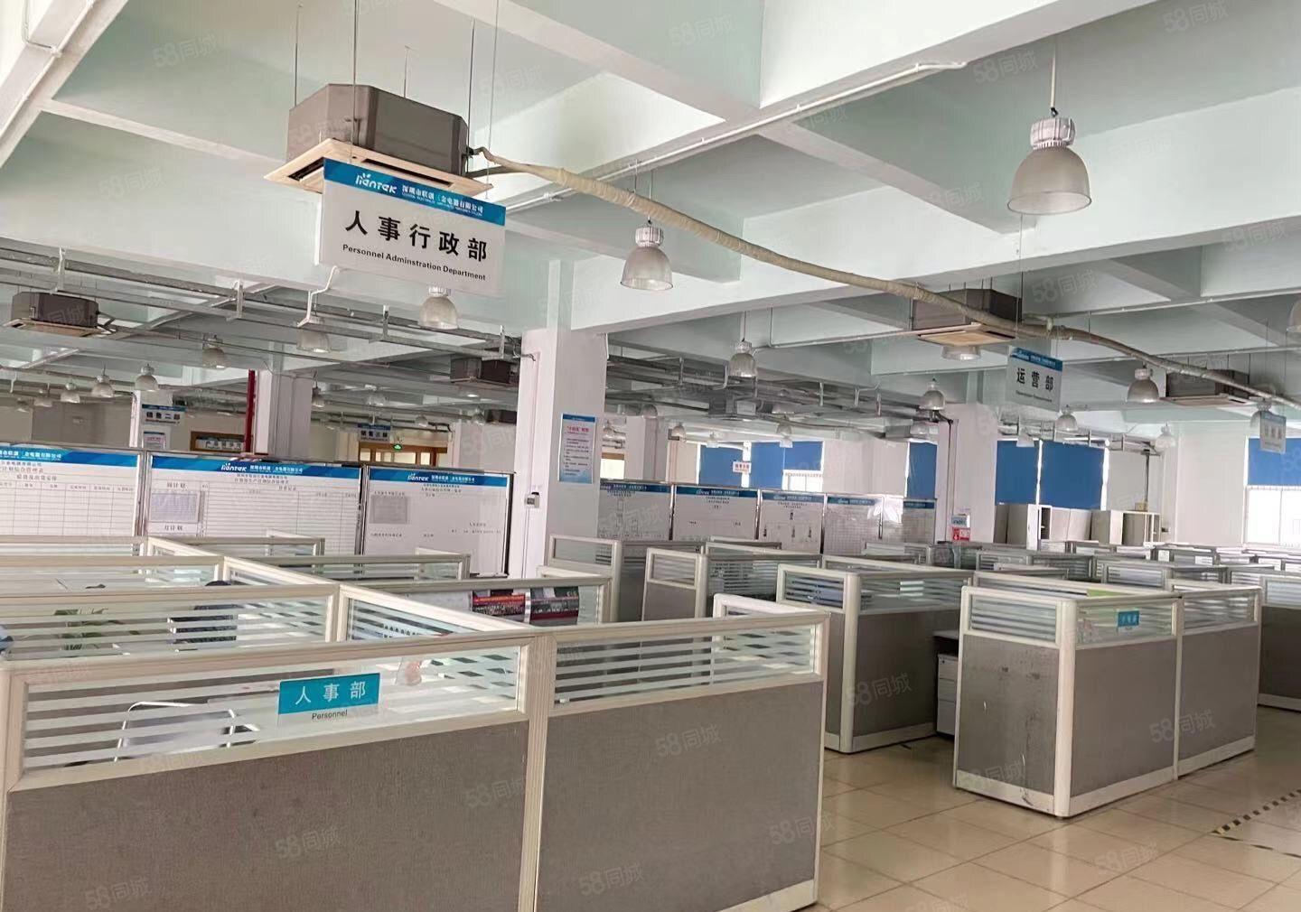 龙华地铁口原房东单层2333平红本带精装修厂房大小面积可分租