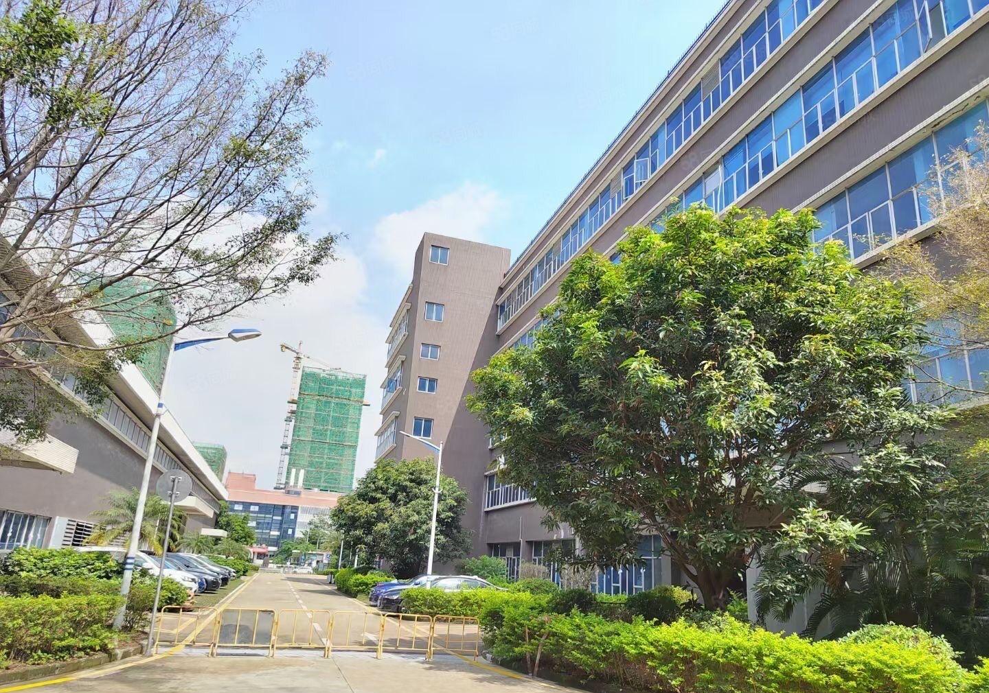 樟坑径紧挨板田，原房东花园式厂房，带两部三吨电梯，科技园里面