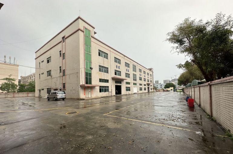 观澜桂花红本独院厂房6400平精装修电商办公物流仓库厂房出租